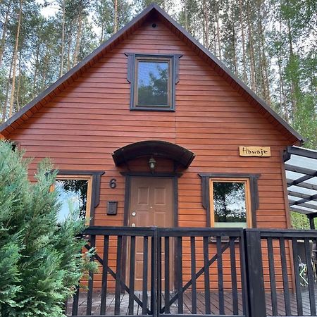 Domek Caloroczny Hawaje Nad Jeziorem Kazub Cieciorka Buitenkant foto