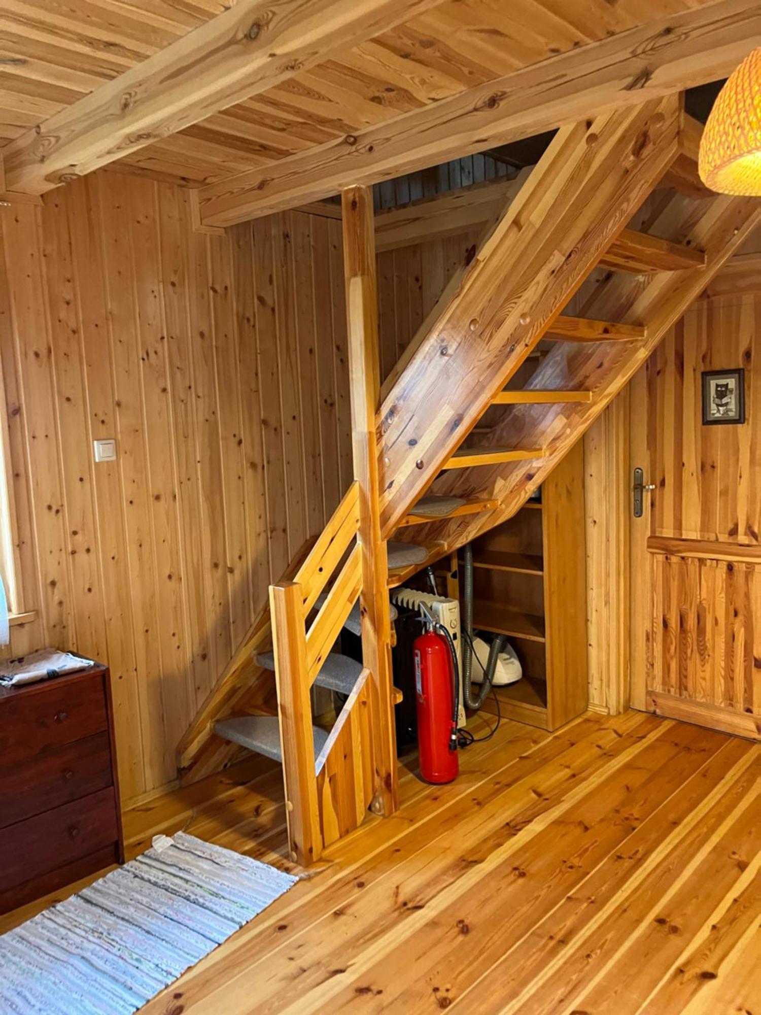 Domek Caloroczny Hawaje Nad Jeziorem Kazub Cieciorka Buitenkant foto