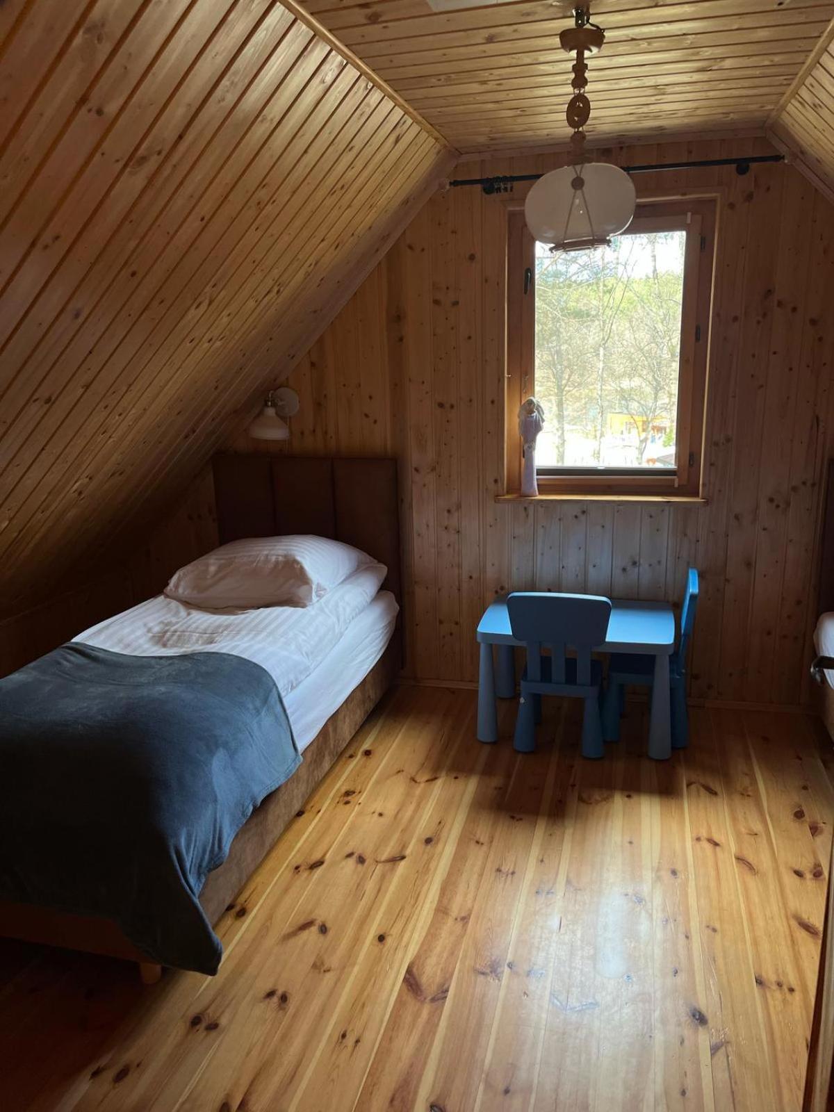 Domek Caloroczny Hawaje Nad Jeziorem Kazub Cieciorka Buitenkant foto
