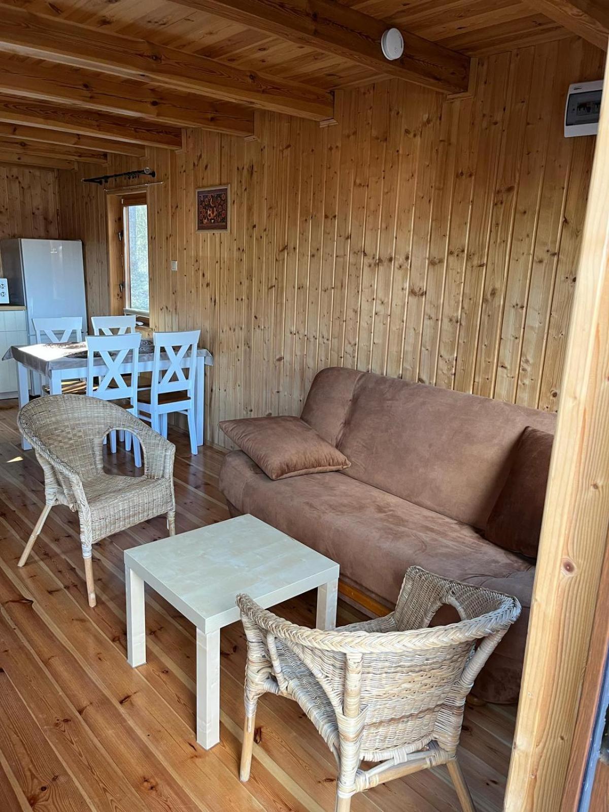 Domek Caloroczny Hawaje Nad Jeziorem Kazub Cieciorka Buitenkant foto